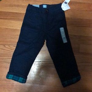 Gap Factory Navy Lined Pants- NWT